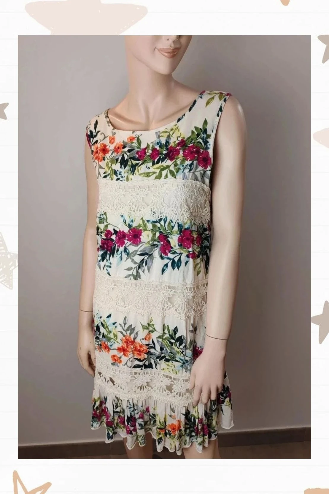 Colorido vestido Derhy - M/L